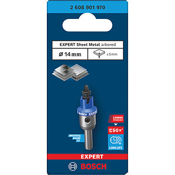 Коронка по металлу Bosch Expert Sheet Metal Arbored HS 14 мм (2608901970)