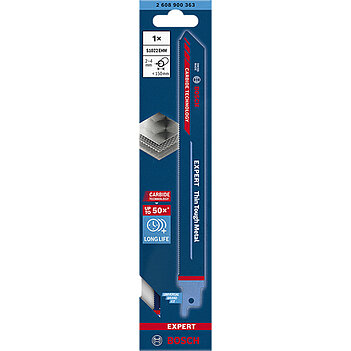 Полотно пильное по металлу Bosch Thin Tough Metal S 1022 EHM 200 мм 1 шт. (2608900363)