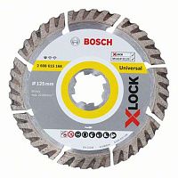 Диск алмазний сегментований Bosch X-LOCK Standard for Universal 125x22,23х2,0мм (2608615166)