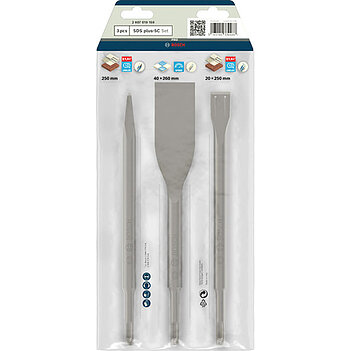 Набір зубил Bosch PRO SDS-Plus-5C 3 шт. (2607019159)