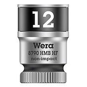 Головка торцева 6-гранна WERA Zyklop 8790 HMB HF Cr-V 3/8" 12 мм з фіксувальною функцією (05003746001)