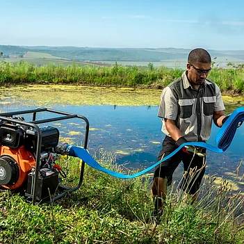 Мотопомпа дизельная Husqvarna W80DE (9708393-01)
