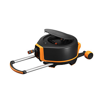 Візок зі шлангом Fiskars X-series XL 27 м автоматичний з набором аксесуарів (1067548)