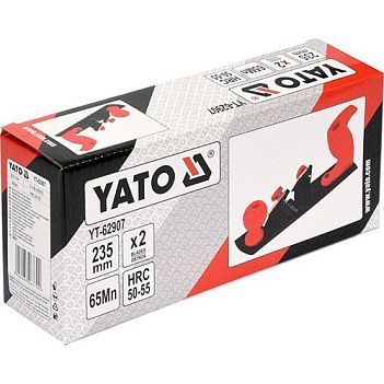 Рубанок столярний кромочний Yato 61x235 мм (YT-62907)