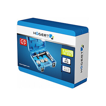 Набор для oбcлуживaния тopмoзныx цилиндpoв Hoegert пневматический (HT4R780)