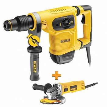 Перфоратор DeWALT + угловая шлифмашина DeWALT (D25481K+DWE4057)