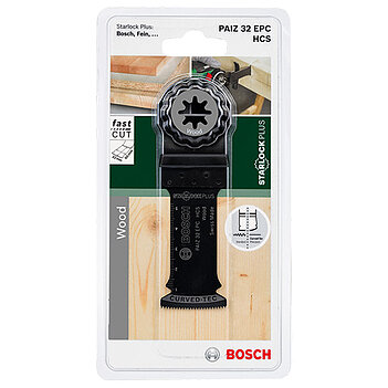 Полотно пильное погружное Bosch PAIZ 32 EPC Starlock Plus 32х60мм (2609256D55)