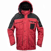 Куртка утеплена CERVA ULTIMO червона розмір XL (Ultimo-JCT-REDBLA-XL)