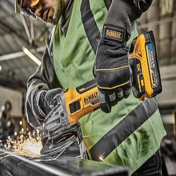 Кутова шліфмашина акумуляторна DeWalt (DCG405H2T)