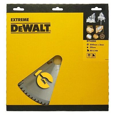 Диск пильный универсальный DeWalt Extreme 305х30х3,0 мм (DT4288)