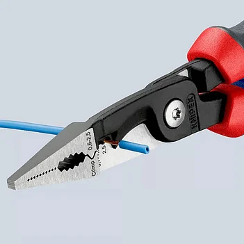 Плоскогубцы KNIPEX 6в1 200 мм со съемниками изоляции (13 82 200)