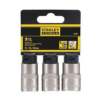 Набор головок 6-гранных Stanley 1/2" 3ед. (FMMT17094-0)