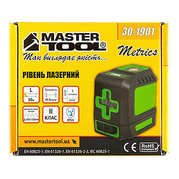 Уровень лазерный MASTERTOOL (30-1901)