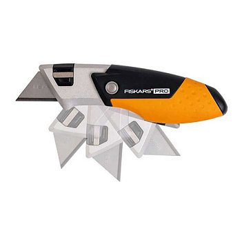 Нож для отделочных работ Fiskars CarbonMax 120 мм (1062939)