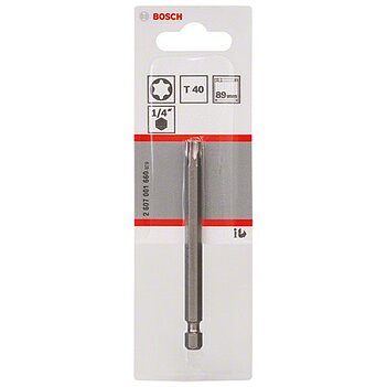 Бита Torx Bosch Extra Hard 1/4" T40 1 шт. (2607001660)