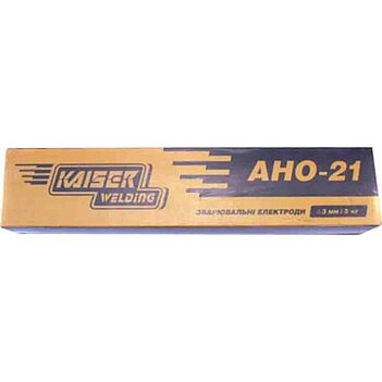 Електроди Kaiser АНО-21 3,0 мм 5,0 кг (108615)