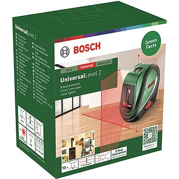 Нівелір лазерний лінійний Bosch UniversalLevel 2 (0603663802)