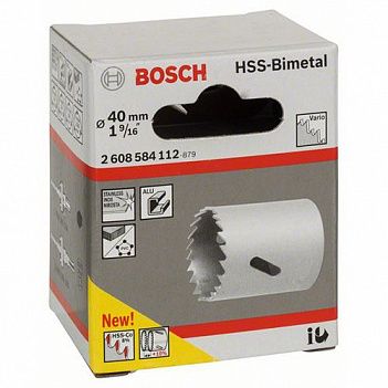 Коронка по металу і дереву Bosch HSS-Bimetal 40 мм (2608584112)