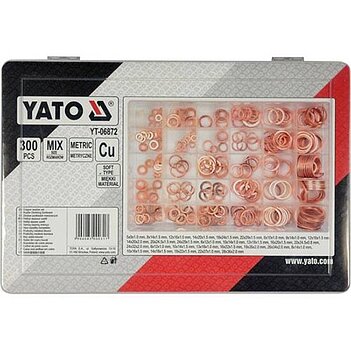Шайби мідні Yato 300 шт. (YT-06872)