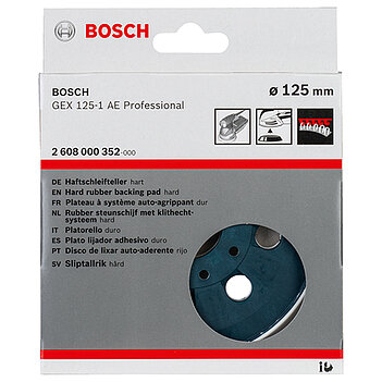 Подошва шлифовальная Bosch 125мм (2608000352)