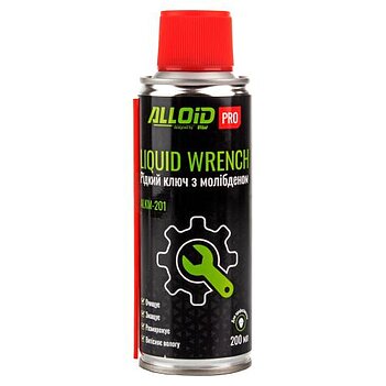 Мастило Alloid PRO рідкий ключ з молібденом 200 мл (ALKM-201) Мастило Alloid PRO рідкий ключ з молібденом 200 мл (ALKM-201)