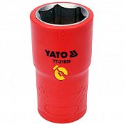 Головка торцева 6-гранна Yato 1/2" 19 мм (YT-21039)