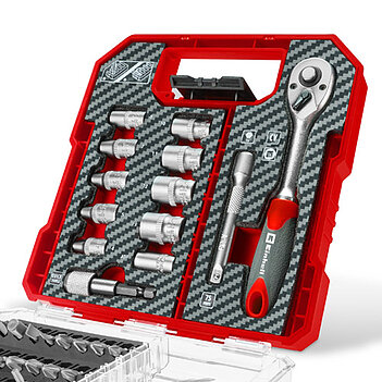 Набор инструмента Einhell L-CASE 1/4" 37 ед. (109022)