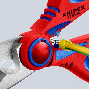 Ножницы электрика KNIPEX 160 мм (95 05 10 SB)