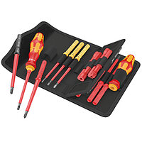 Отвертка со сменными стержнями диэлектрическая WERA Kraftform Kompakt VDE 18 Universal 2 TIE 18 шт. (05006614001)