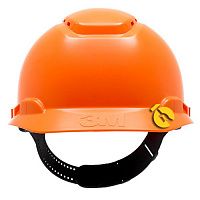 Каска защитная 3М H-700C-OR оранжевая (7100011232)