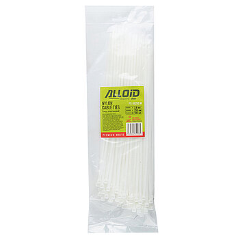 Хомут нейлоновый Alloid 3,6 х 250 мм 100 шт. (PC-36250 W)