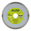 Диск алмазний суцільний Alloid 125х22,23мм 1шт (DS-7125K)