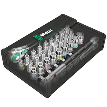 Набір інструментів WERA Zyklop Speed 8100 SB All-in 3/8" 35 шт. 6PT (05003536001)