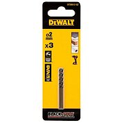 Сверло по металлу DeWalt EXTREME Black & Gold 2x49мм 3шт (DT20512)