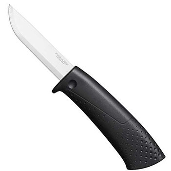 Нож с точилом Fiskars (1023617)