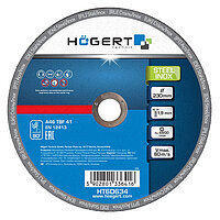 Круг отрезной по металлу Hoegert 230x1,9x22,23 мм (HT6D634)