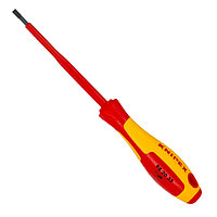 Отвертка шлицевая диэлектрическая KNIPEX SL3,5 мм x 202 мм 1000V VDE (98 20 35)