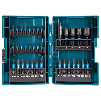Набор бит Makita Impact Black 1/4" 35ед. (B-66880)