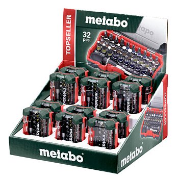 Набір біт Metabo Propmotion 1/4" 32од. (626700000)
