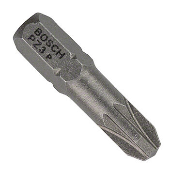 Бита Pozidriv Bosch 1/4" PZ3 Extra-Hart 25 шт. (2607001564)