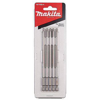Біта Pozidriv Makita 1/4" PZ2  5 шт. (191V05-4)