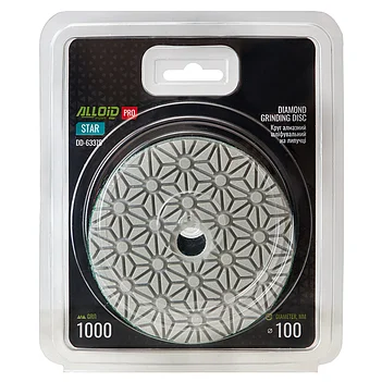 Диск полировальный по бетону и граниту Alloid Pro STAR 100 мм (DD-63375)
