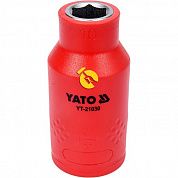 Головка торцева 6-гранна Yato 1/2" 10 мм (YT-21030)