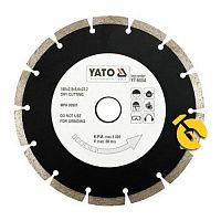 Диск алмазный сегментированный Yato 180х22,2х2,5мм (YT-6004)