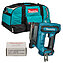 Степлер гвоздезабивной аккумуляторный Makita + сумка + гвозди 10000 шт. (SET-PT001GZ-0725) - без аккумулятора и зарядного устройства