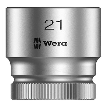 Головка торцева 6-гранна WERA Zyklop 8790 HMC Cr-V 1/2" 21 мм (05003612001)