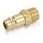 Штуцер под соединение быстросъемное Toptul 1/4" (KALC081E)