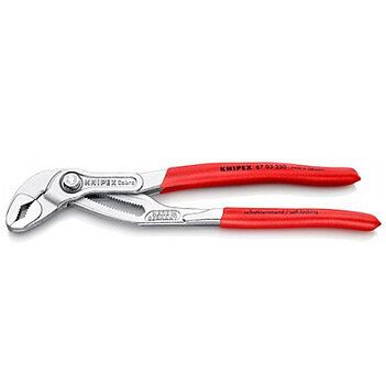 Клещи переставные KNIPEX Cobra Cr-V 250 мм с кнопочным фиксатором (87 03 250)