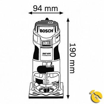 Фрезер кромочный Bosch GKF 600 (060160A102)