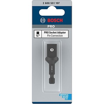 Переходник BOSCH 1/2" x 1/4'' HEX (2608551107)